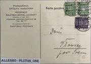 702.Poznań 1932.r Pocztówka- spółka nasienna 