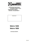 Instrukcja Napraw Manitou MRT 1650, MRT 1850 PL