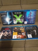 Płyty Blu-ray. Sześć sztuk.