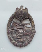 III Rzesza Rzadka tłoczona Odznaka Pancerna