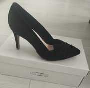 Czółenka / buty ze skóry naturalnej zamszowej