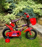 Rower 16 cali spider man niebieski lub czarny