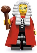 LEGO 71000 SERIA 9 - SĘDZIA JUDGE