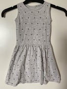 Szara sukienka serca 104