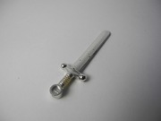 LEGO Broń Miecz Srebrny 59 Chrome Silver Castle