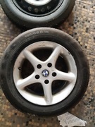 BMW E36 komplet kół - wyważone ! proste !