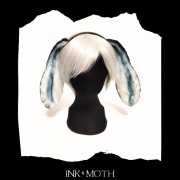 Idealne na Halloween/cosplay/przebranie ręcznie robione uszy na opasce