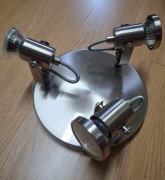 Plafon chromowy lampa 3X50W GU10 Livarno Lux