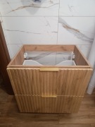 Szafka łazienkowa pod umywalkę + umywalka 60 cm