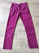 Spodnie chłopięce bordowe - rozmiar 164