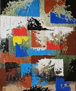 Obraz nowoczesny abstrakcyjny 100 x 80