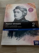 Ponad słowami cz1 kl 1 LO/ technikum 