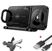 Bezprzewodowa ładowarka samochodowa z uchwytem do szybkiego ładowania 