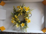 Wieniec wianek wiosenny na drzwi