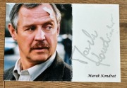 Marek Konrad oryginalny autograf zdjęcie 10x15 cm