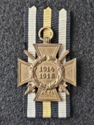 Krzyż Hindenburga za I WŚ z mieczami, sygn. 2 R.V. Pforzheim. 