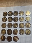 KOMPLET MONET 5 zł 2014 - 2025 ( 23 szt ) mennicze z woreczków