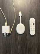 Google Chromecast HD z Google TV | Stan idealny | Dłuższy kabel | OKAZJA