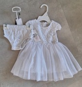 Sukienka Guess chrzest koronka 62/68