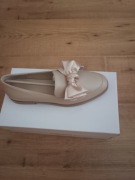 Loafersy DeeZee beżowe 