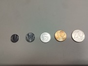 1;2;5;10;20 zł. z 1989 roku PRL