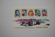 Gwinea Bissau Sw 6690-94** F1, Ayrton Senna /ms/