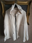 Bluza damska  na zamek bawełna pętelkowy z kapturem 