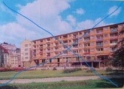 Legnica-ul.Rosenbergów. Pocztówka czysta.