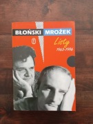 Listy Błoński Mrożek 1963 - 1996 jak nowa