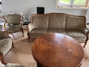 Zestaw antyk sofa 3+ 2 +3 + stol