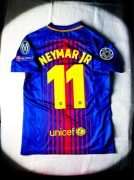 (M) Neymar JR #11 Barcelona Nowa Domowa Koszulka Liga Mistrzów 2017/2018