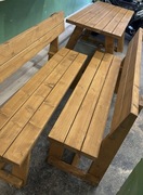 Meble ogrodowe biesiadne działkowe solidne