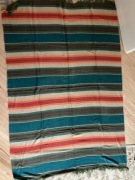 Duży kilim łowicki vintage Łowicz lata 60 PRL