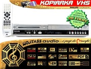Nagrywarka PRZEGRYWARKA kaset VHS na DVD Philips DVDR630VR