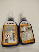 1szt , klej FORCH Szczeliwo do gwintów czerwony mocny 50 ml K121