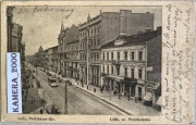 384.Łódź- (Lodz) ulica Piotrkowska (Petrikauer)