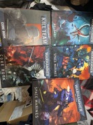 Warhammer książki kodeksy codex - cena za zestaw 