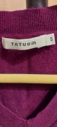 sweterek  TATUUM śliwka
