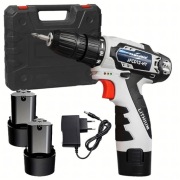 Wkrętarka Akumulatorowa 12V Mini Wkrętak Led Walizka 2x Akumulator 1,5Ah