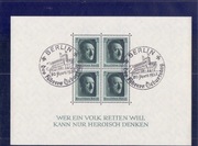 Blok kasowany nr 7 Deutche Reich - Urodziny A.Hitl