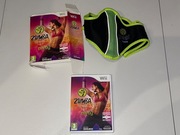 Nitendo Wii Zumba Fitness gra plus pas 