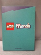 NOTEBOOK - LEGO FRIENDS A5 + Naklejki - Notes - Zeszyt - UNIKAT