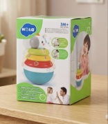 Piramida wańka wstańka grzechotka zabawka dla dzieci