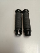 GRIPY Kierownicy 24mm, Manetki Motocyklowe Uniwersalne Czarne marvay