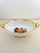 Ogromna żardiniera Krautheim 1914/1922 r. owoce bogato złocona