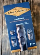 Maszynka Bezprzewodowa King C Gillette Trymer do Brody Czarny