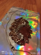 Biżuteria.Rekodzielo. Wisior Czerwony liść.