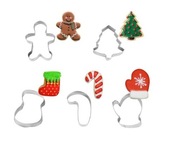 Foremki na pierniki (5 foremek zawartych w cenie)