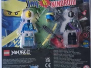Nowy 2 Figurki LEGO NINJAGO Legacy Jay vs Nindroid