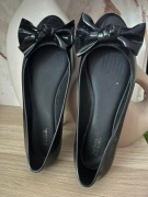 Baleriny Melissa balerinki Doll Fem II AD 32313/01003 Black Czarne r. 39